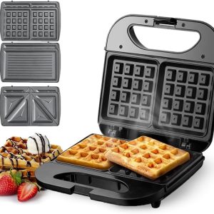 Black & Decker 3-in-1 Sandwich, Grill & Waffle Maker TS2130-B5 – 780W