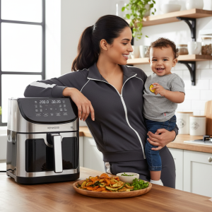 Kenwood 12L Air Fryer – 10 Functions, 3600W, Max Crisp Technology