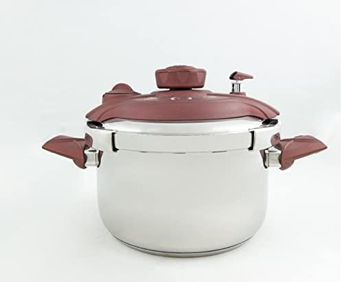 Nouval 8 L Stainless Steel Pressure Cooker – Safe & Spacious Nouval 8 L Stainless Steel Pressure Cooker – Safe & Spacious