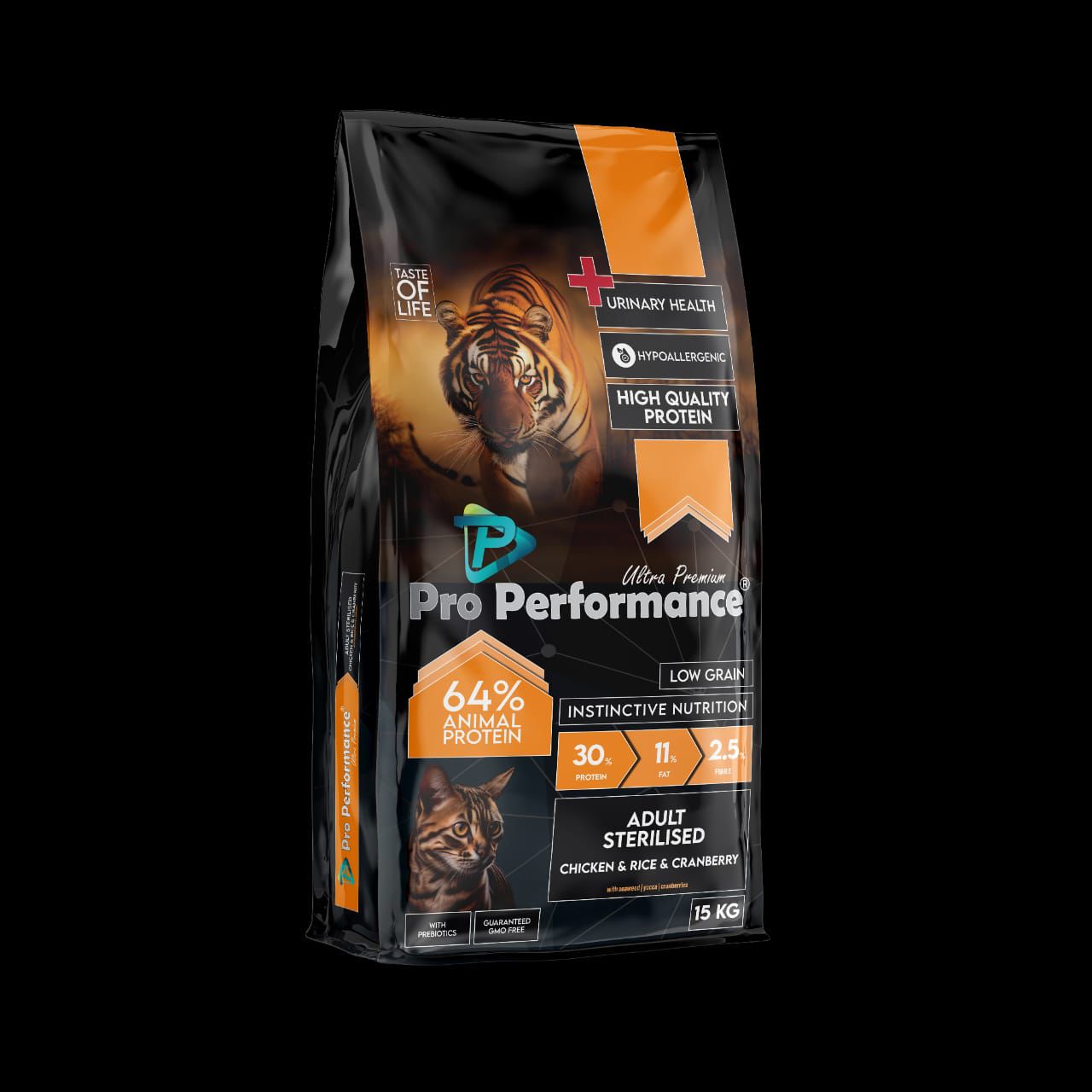 PRO Performance Adult Sterilised + URINARY Care (ChickenRiceCranberry) 15KG PRO Performance Adult Sterilised + URINARY Care (ChickenRiceCranberry) 15KG
