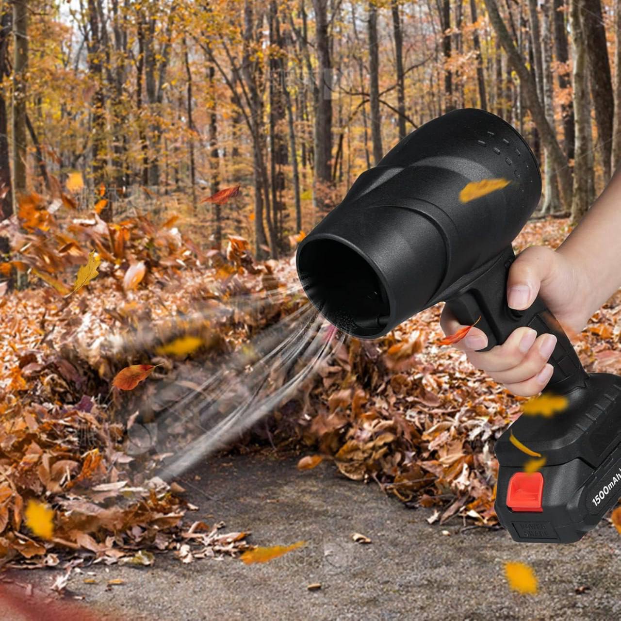 Cordless Air Blower – Turbine Precision Power 1050W Portable Rechargeable Dust & Leaf Cleaner (3)