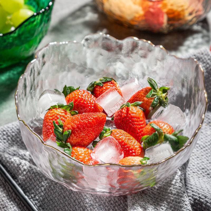 Elegant Mixing Bowls with Gold Rim – 3-Piece Glass Set Egypt (3)