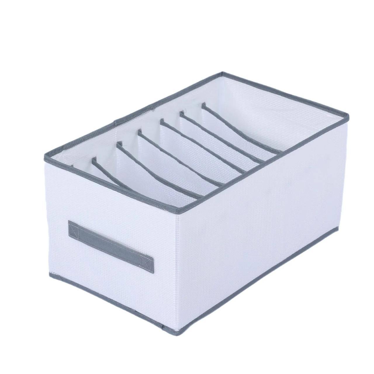 Practical 7-Compartment Wardrobe Organizer – Your Ultimate Closet Organizer for Clothes, Jeans & More (4)