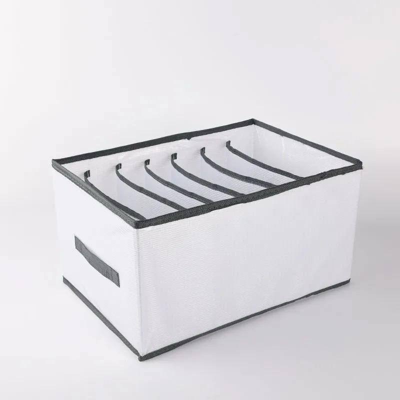 Practical 7-Compartment Wardrobe Organizer – Your Ultimate Closet Organizer for Clothes, Jeans & More (5)
