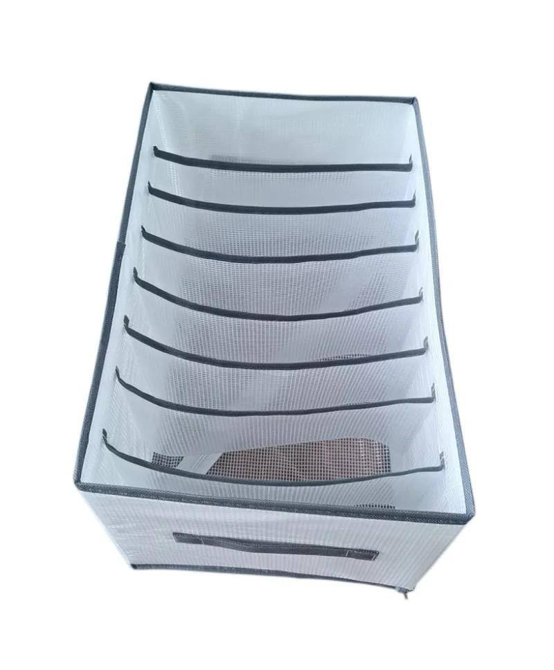 Practical 7-Compartment Wardrobe Organizer – Your Ultimate Closet Organizer for Clothes, Jeans & More (8)