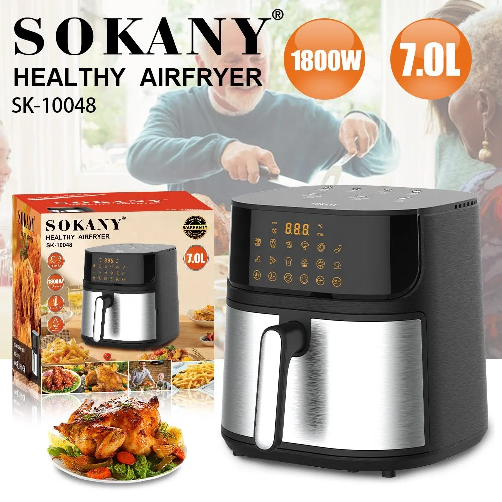 Sokany Digital Air Fryer 7L 1800W SK-10048-1