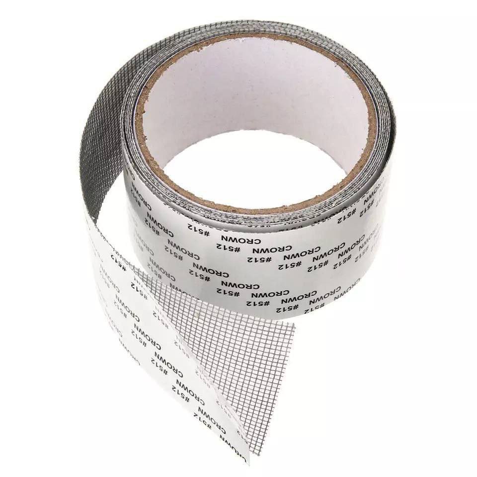 Window Screen Repair Kit Tape 3m × 5cm – Strong Adhesive Fiberglass Mesh for Windows & Doors (4)
