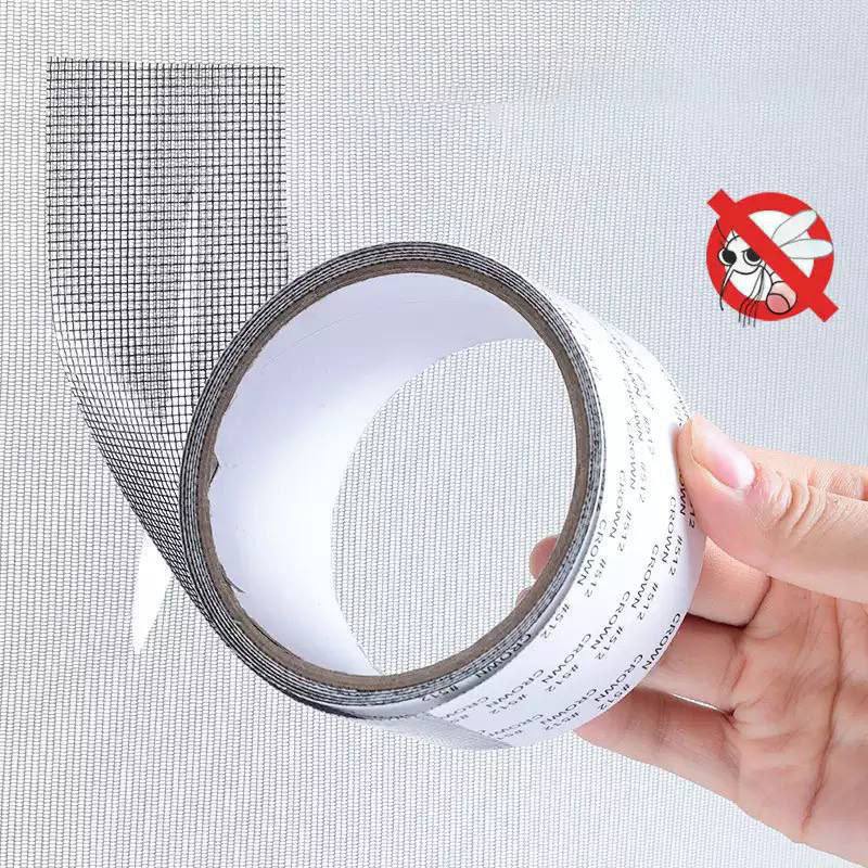 Window Screen Repair Kit Tape 3m × 5cm – Strong Adhesive Fiberglass Mesh for Windows & Doors (6)
