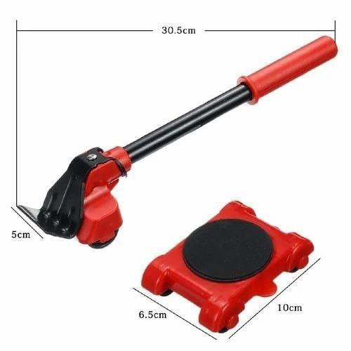 A red Alician furniture mover tool set (12)