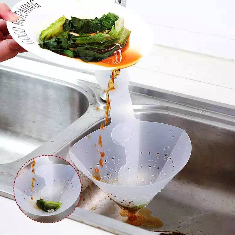 Kitchen Suction Cup Dish Basket Sink Food Waste Garbage (1)