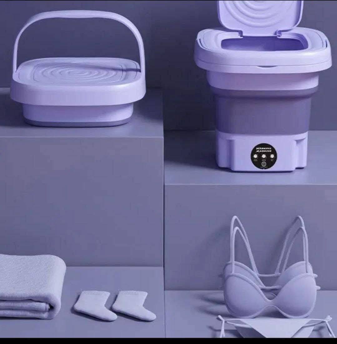 Portable Electric Washing Machine – Compact and Lightweight Perfect for Travel and Daily Use (8)