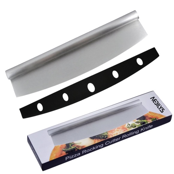Premium stainless steel rocking pizza cutter (10)