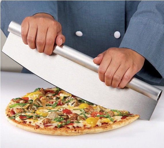 Premium stainless steel rocking pizza cutter (3)