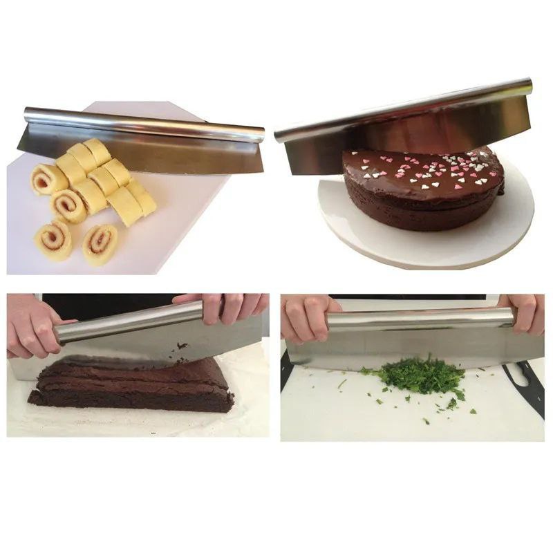 Premium stainless steel rocking pizza cutter (5)
