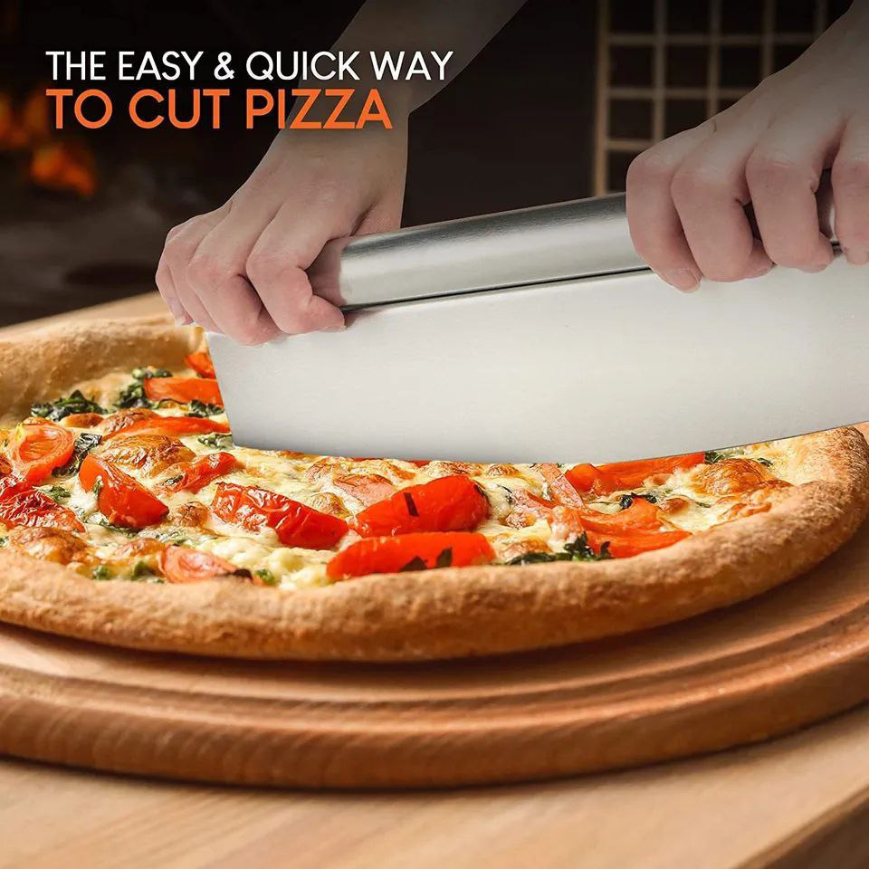 Premium stainless steel rocking pizza cutter (8)