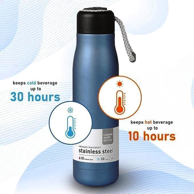 Small Water Bottle 12 oz, Dusgut Insulated Water Bottle,Stainless Steel,Wide Mouth Portable Lid (118)