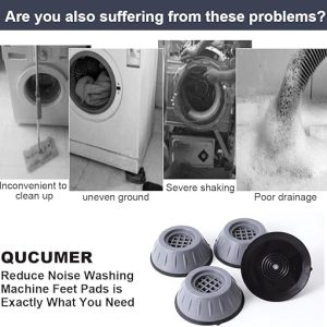 قواعد غسالة مانعة للاهتزاز Anti Vibration Washing Machine Feet jestore-eg.com