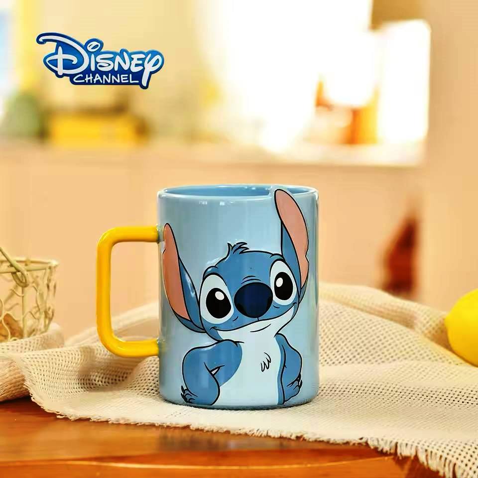 Cartoon Stitch 3D Couple Porcelain Mug (Set of 2) 300 ML – www.jestore-eg.com (4)