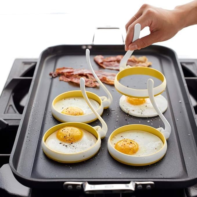 Fried Egg Rings Mould jestore-eg.com (7) Fried Egg Rings Mould قالب بيض مقلي