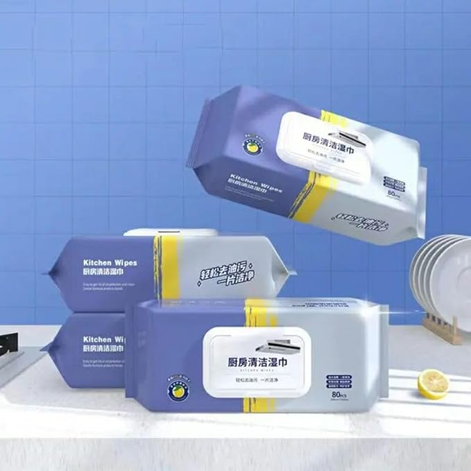 Kitchen Cleaning Wipes jestore-eg.com (1) Kitchen Cleaning Wipes jestore-eg.com مناديل تنظيف المطبخ فائقة القوة