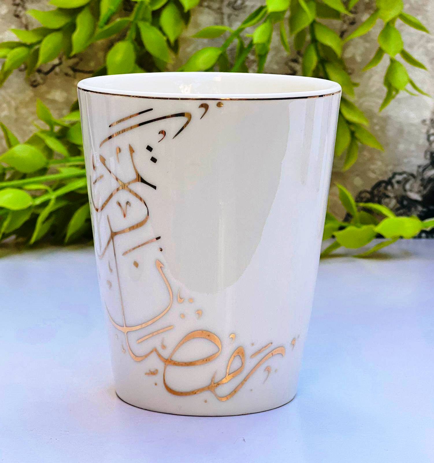 Rosa Porcelain US Farha Mug, 300 ml Capacity (Ramadan Style) jestore-eg.com (8)