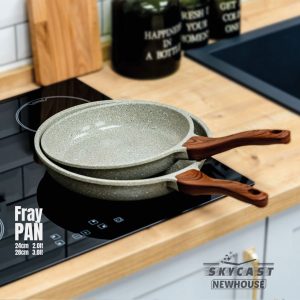 SkyCast NewHouse granite fry pan set jestore-eg.com