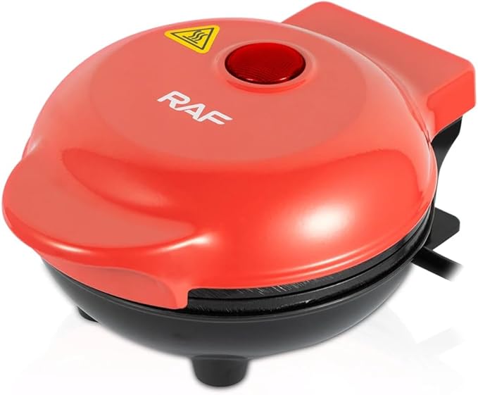 Top Chef Red Heart Shaped Mini Waffle Maker on Kitchen Counter -jestore-eg.com (8)