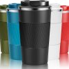 stainless steel vacuum insulated travel mug مج حراري ستانلس