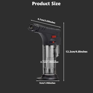 cooking torch multicolour professional 1 piece for creme brulee and grilling مشعل طبخ متعدد الألوان أنيق 1 قطعة للكريم بروليه والشواء الاحترافي