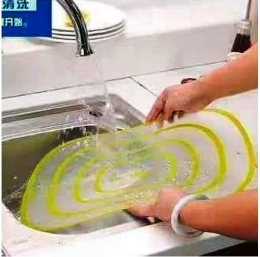 Flexible Cutting Board Set Premium 4 Pieces Transparent jestore-eg.com (4) بلانشة تقطيع مرنة 4 قطع شفافة كبيرة غير قابلة للانزلاق لتقطيع الفواكه والخضروات بأمان في المطبخ set of 4 transparent flexible cutting boards large non-slip plastic for chopping fruits vegetables safely