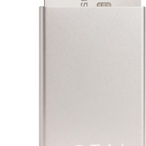 Premium Silver Smart Aluminum Wallet with Pop-up Mechanism محفظة الومنيوم ذكية فضية اللون بخاصية حجب الترددات
