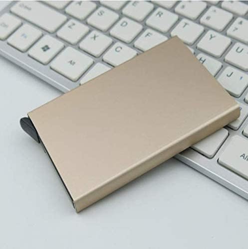 Smart Aluminum Wallet RFID Protection jestore-eg.com (13) Premium Silver Smart Aluminum Wallet with Pop-up Mechanism محفظة الومنيوم ذكية فضية اللون بخاصية حجب الترددات