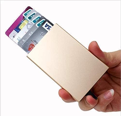 Smart Aluminum Wallet RFID Protection jestore-eg.com (14) Premium Silver Smart Aluminum Wallet with Pop-up Mechanism محفظة الومنيوم ذكية فضية اللون بخاصية حجب الترددات