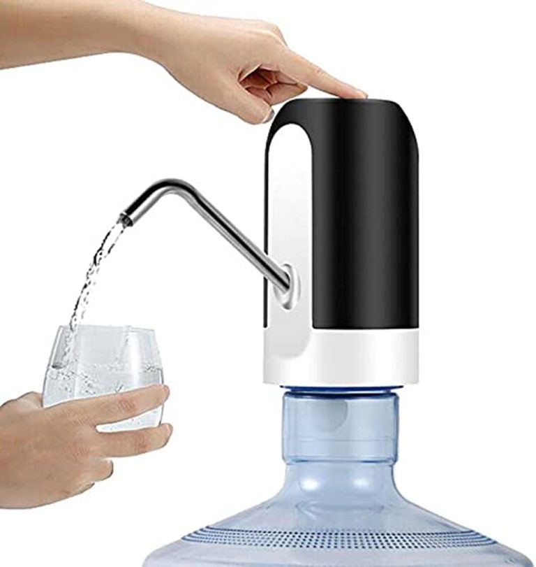 Water Dispenser USB Portable Electric Pump for 5 Gallon Bottles ...